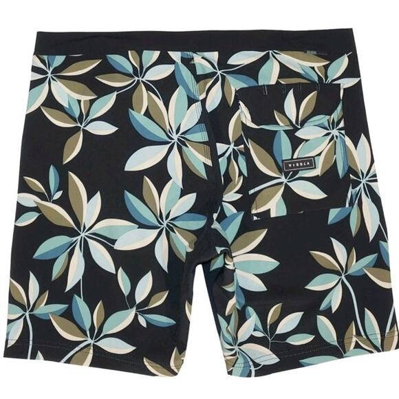 Vissla Montra Tropical Print Swim Trunks Men’s Size 30 Surf Boardshorts EUC - Picture 2 of 8